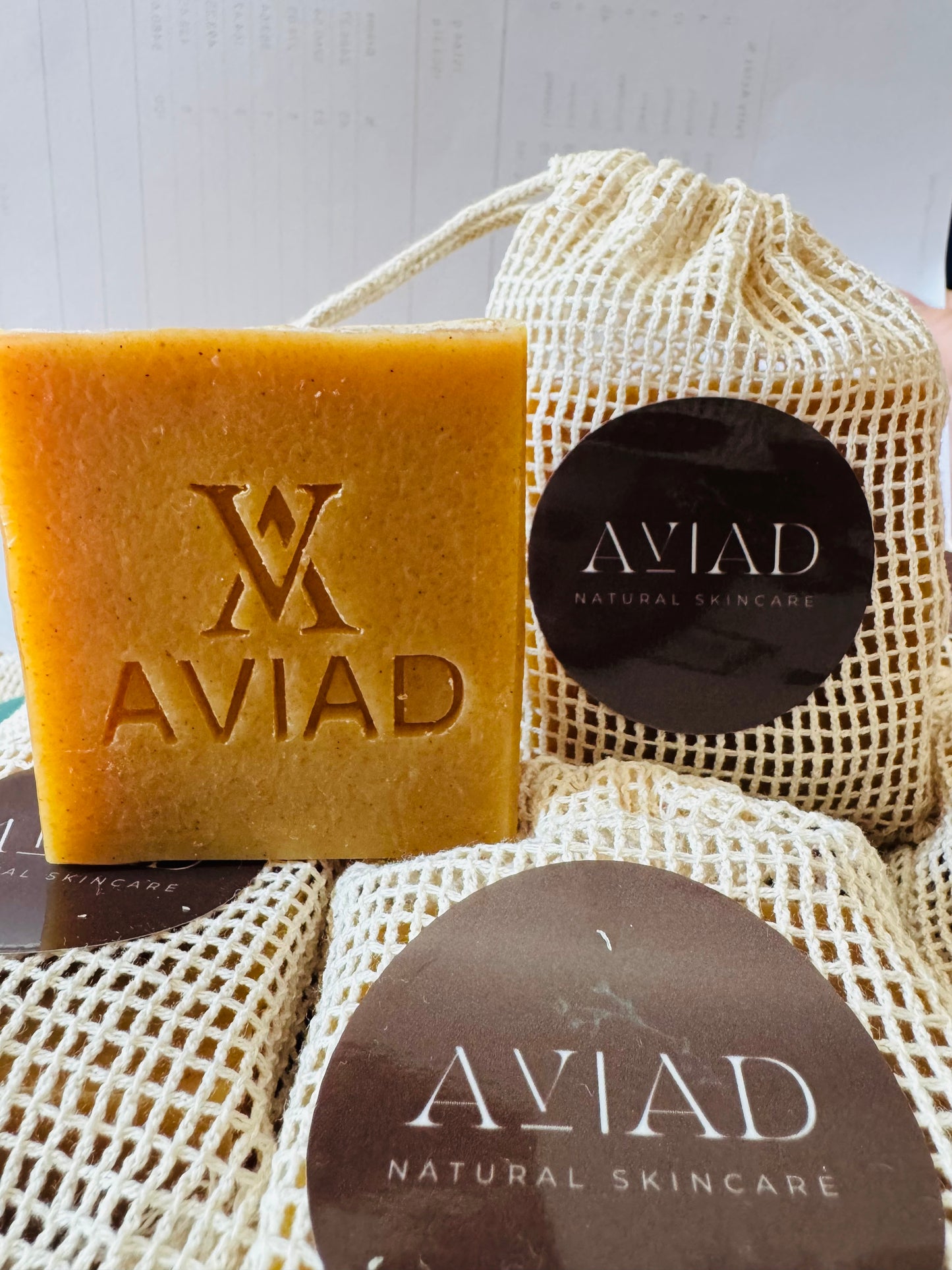 Turmeric Soap with Sisal Scrub