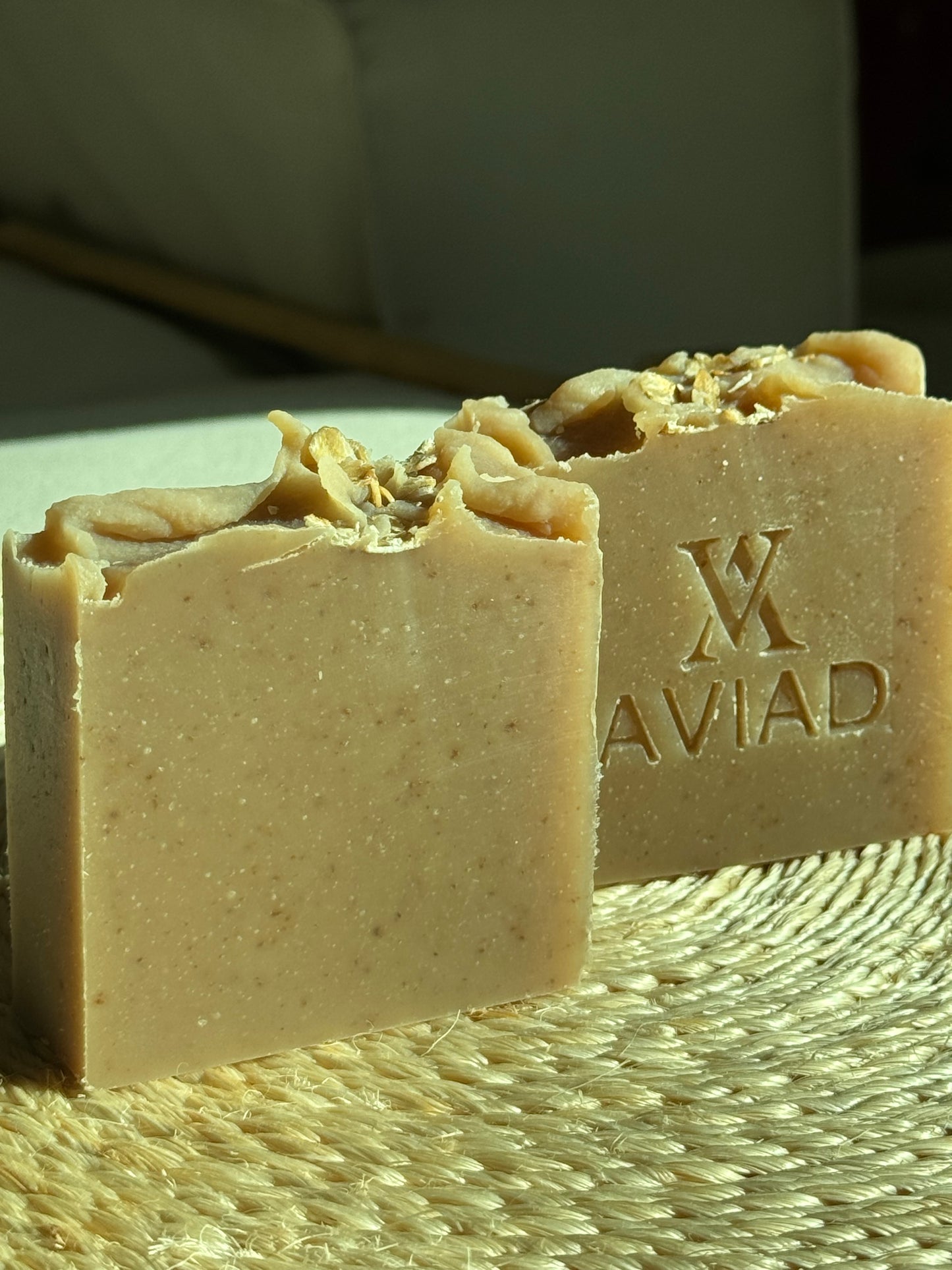 Honey Oatmeal Soap with Coconut Milk