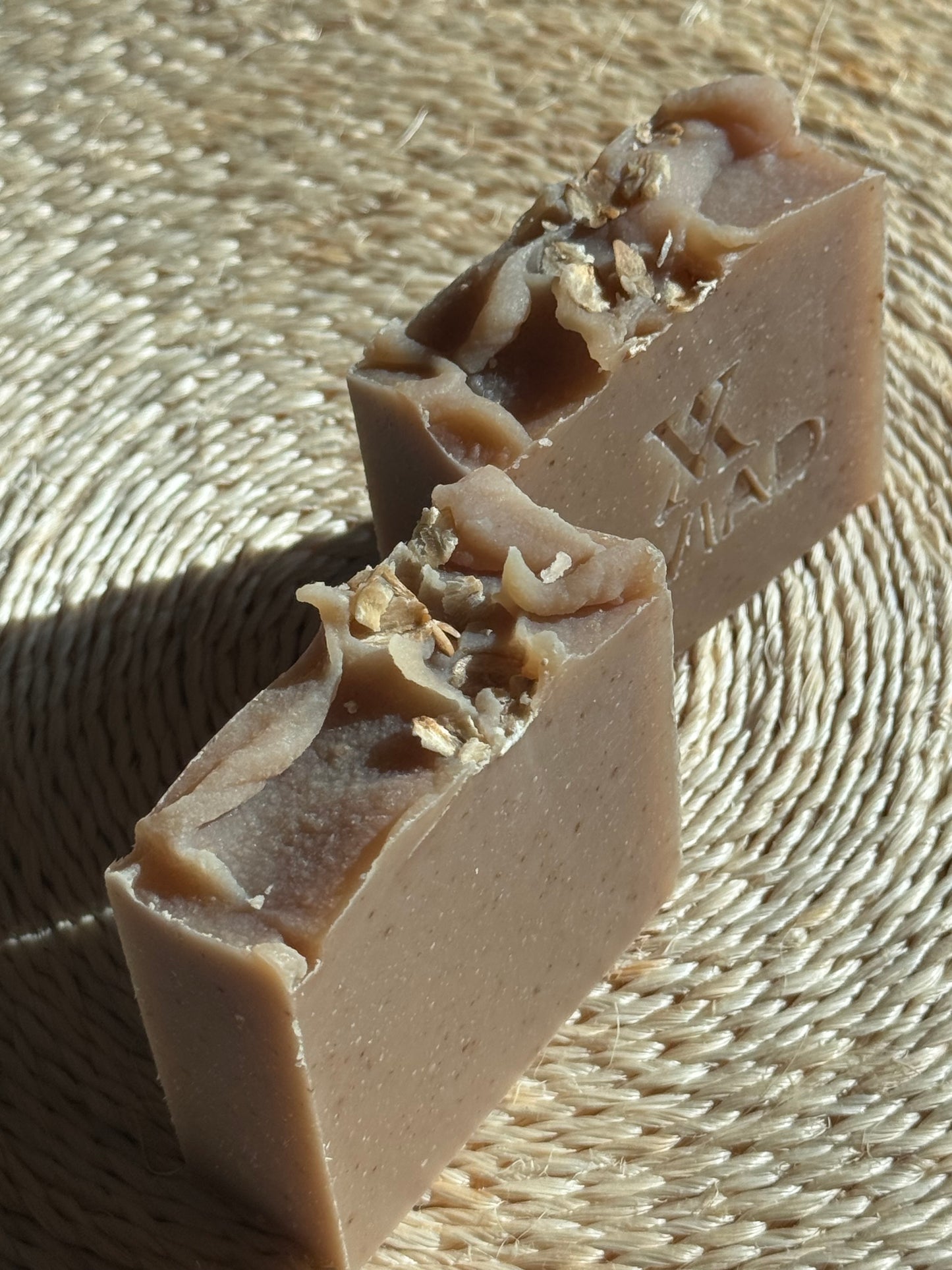 Honey Oatmeal Soap with Coconut Milk