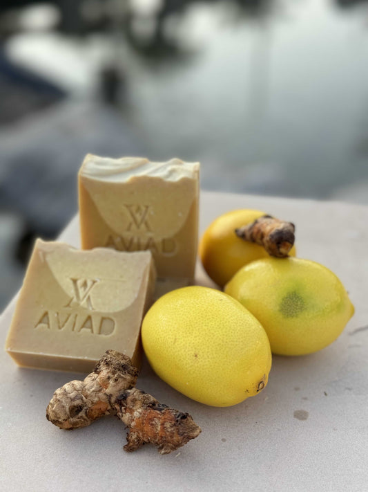 Lemon Turmeric Soap