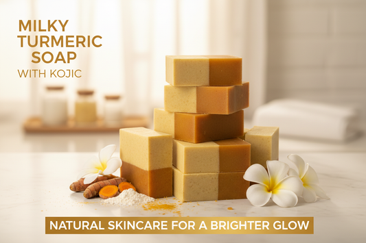 Milky Turmeric Soap Social Media Banner